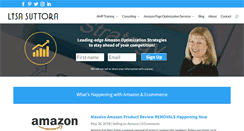 Desktop Screenshot of lisasuttora.com